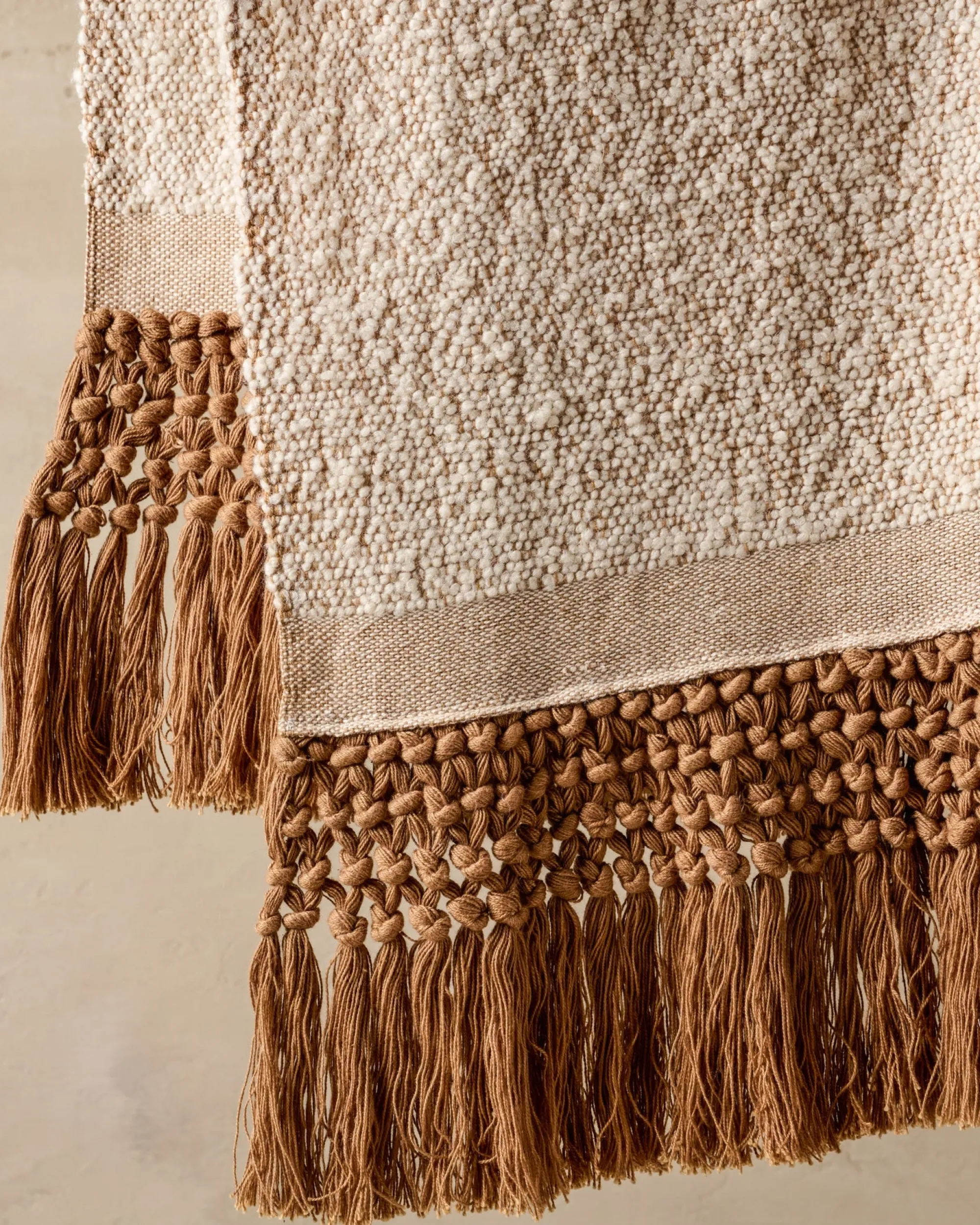 VND7018 Makerspalm, LLC Adobe Essential Tassel Throw