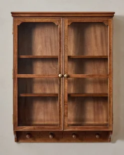 VND8329 Craftmachine India Pvt Ltd Amelia Oversized Display Cabinet with Glass Doors
