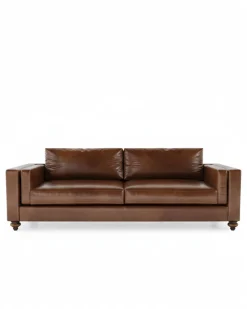 VND8096 CODA MX INC Andrews Leather Sofa