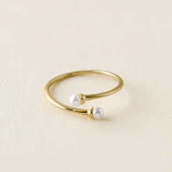 VND8678 FYF Eve's LLC (brook and york) Annalise Pearl Ring