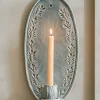 VND6562 Chaozhou Highland Crafts Company Ltd Annie Floral Ceramic Wall Sconce