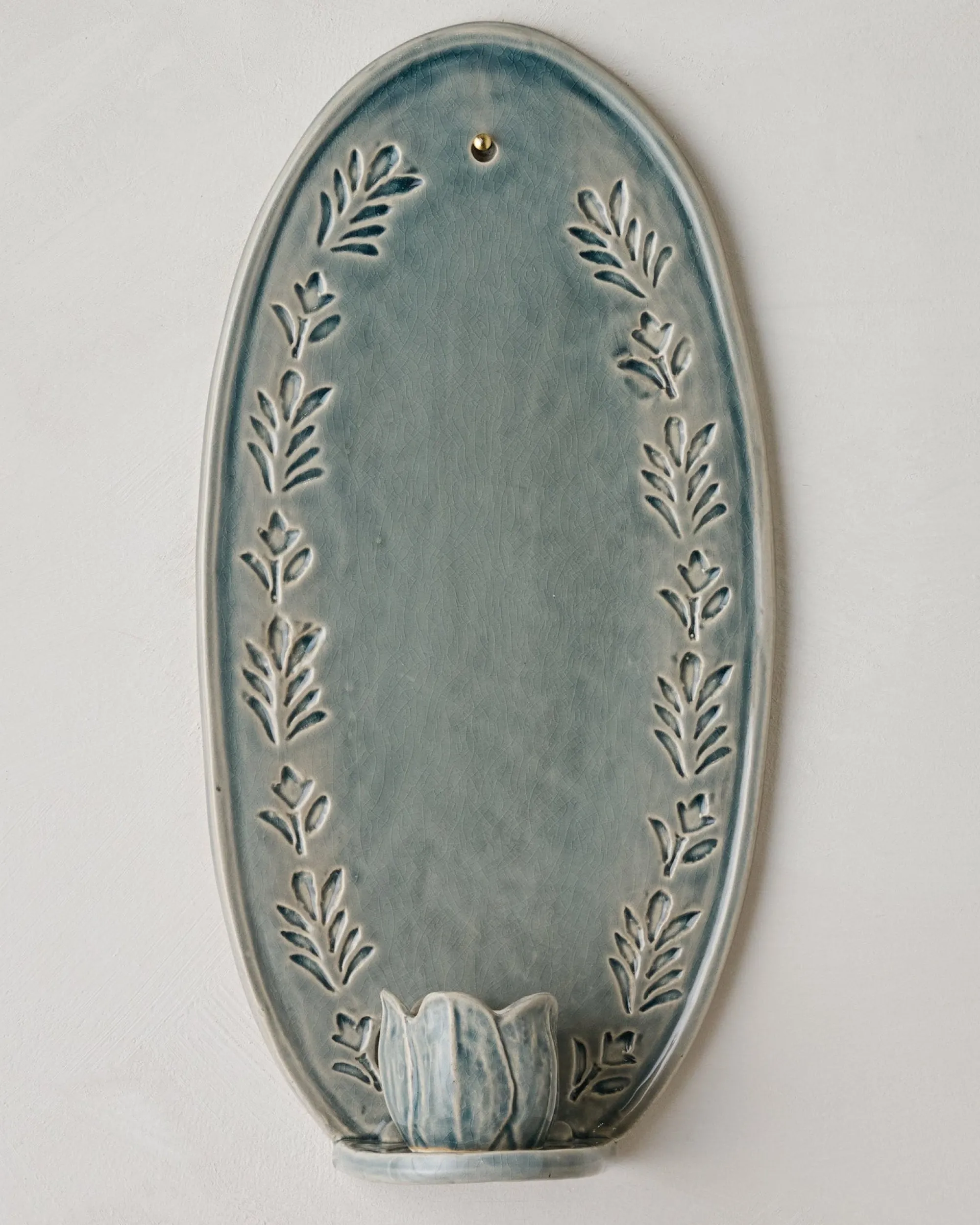VND6562 Chaozhou Highland Crafts Company Ltd Annie Floral Ceramic Wall Sconce
