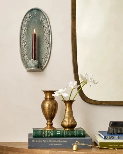 VND6562 Chaozhou Highland Crafts Company Ltd Annie Floral Ceramic Wall Sconce