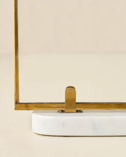 VND7372 ACUBE KRAFT PVT LTD Antique Brass Bracket Photo Frame