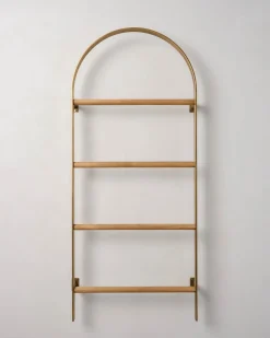 VND6561 FUJIAN BESTBUY ARTS&CRAFTS CO.,LTD. Antique Brass Carmen Wall Ladder