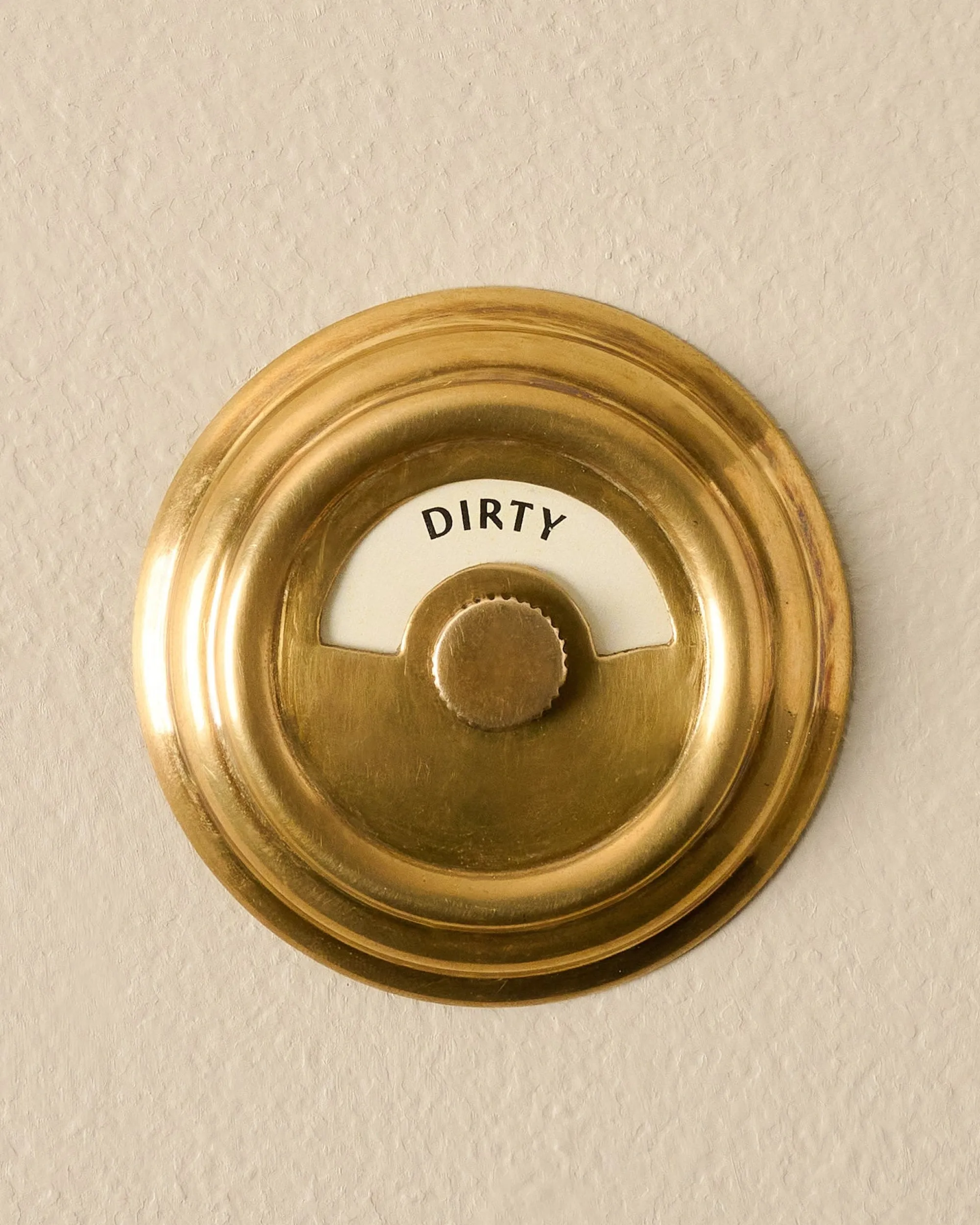 VND6624 GULATI EXPORTS Antique Brass Dishwasher Marker