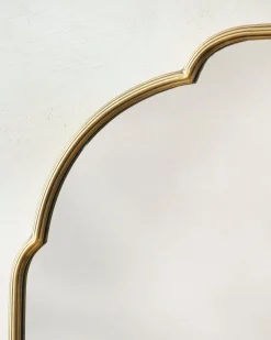 VND6561 FUJIAN BESTBUY ARTS&CRAFTS CO.,LTD. Antique Brass Luna Mirror