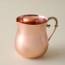 VND7371 True Home Decor Pvt Ltd Antique Copper Creamer