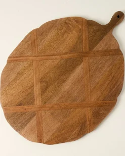 VND7974 Guru Creations Antiqued Wood Large Oval Serving Board