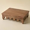 VND8122 R R INDUSTRIES Archie Scalloped Wooden Riser