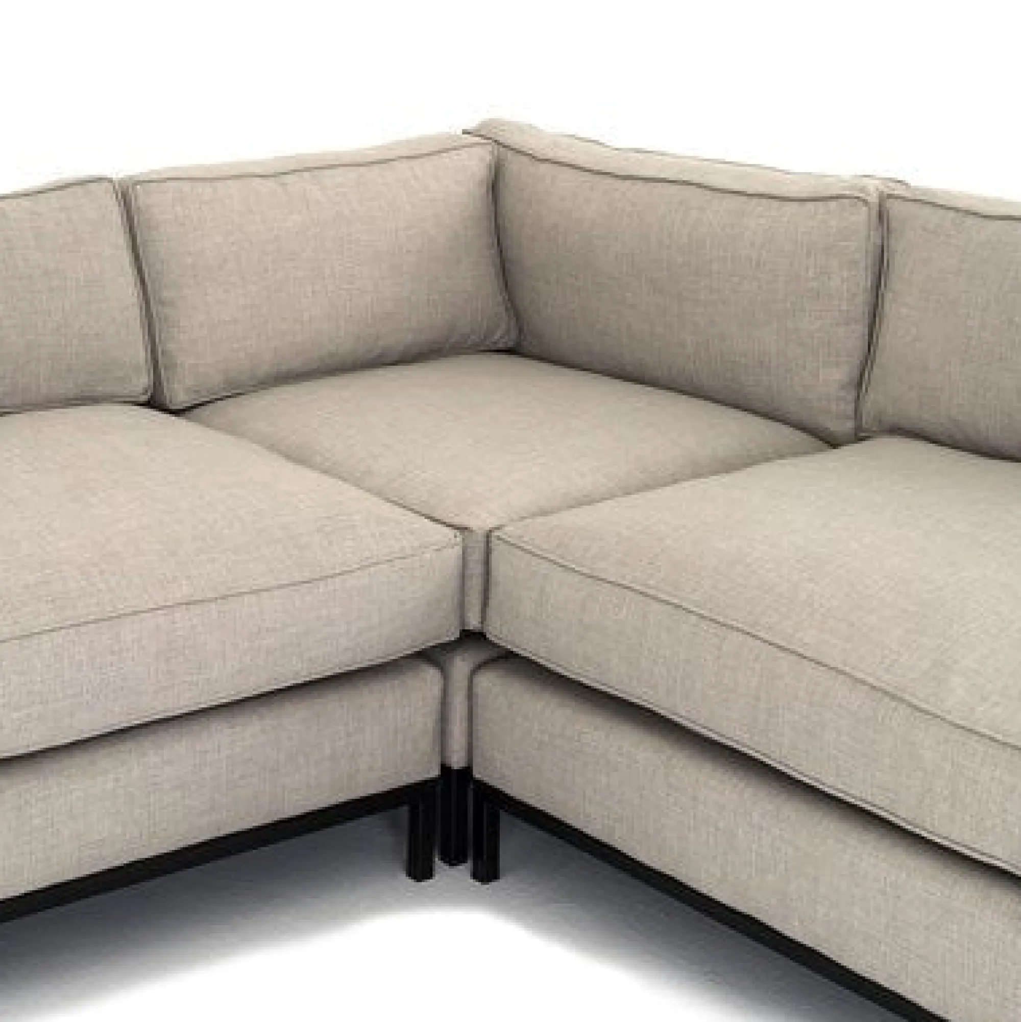 VND6200 Four Hands, LLC Arthur 3 Piece Sectional