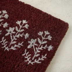VND0164 Creative Co-op Inc Aspen Floral Doormat