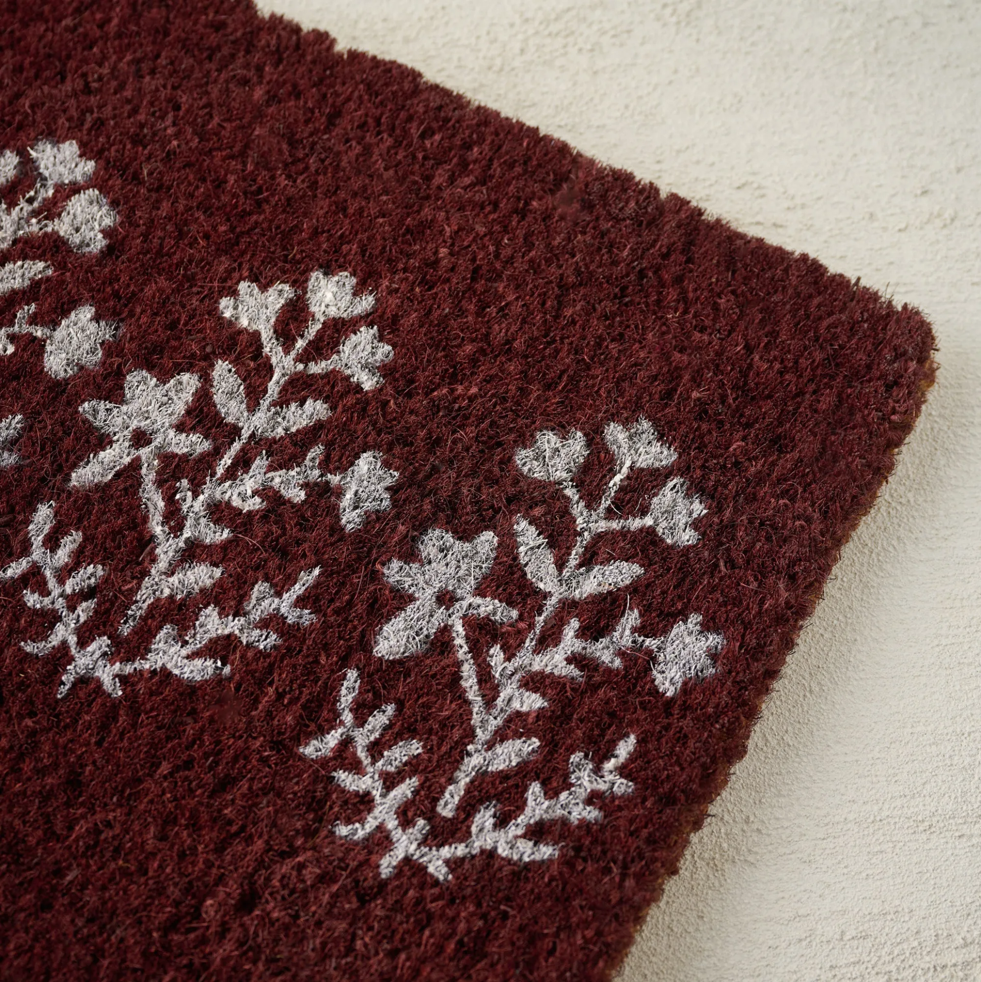 VND0164 Creative Co-op Inc Aspen Floral Doormat
