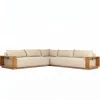 VND6200 Four Hands, LLC Augustine Outdoor Three-Piece Sectional
