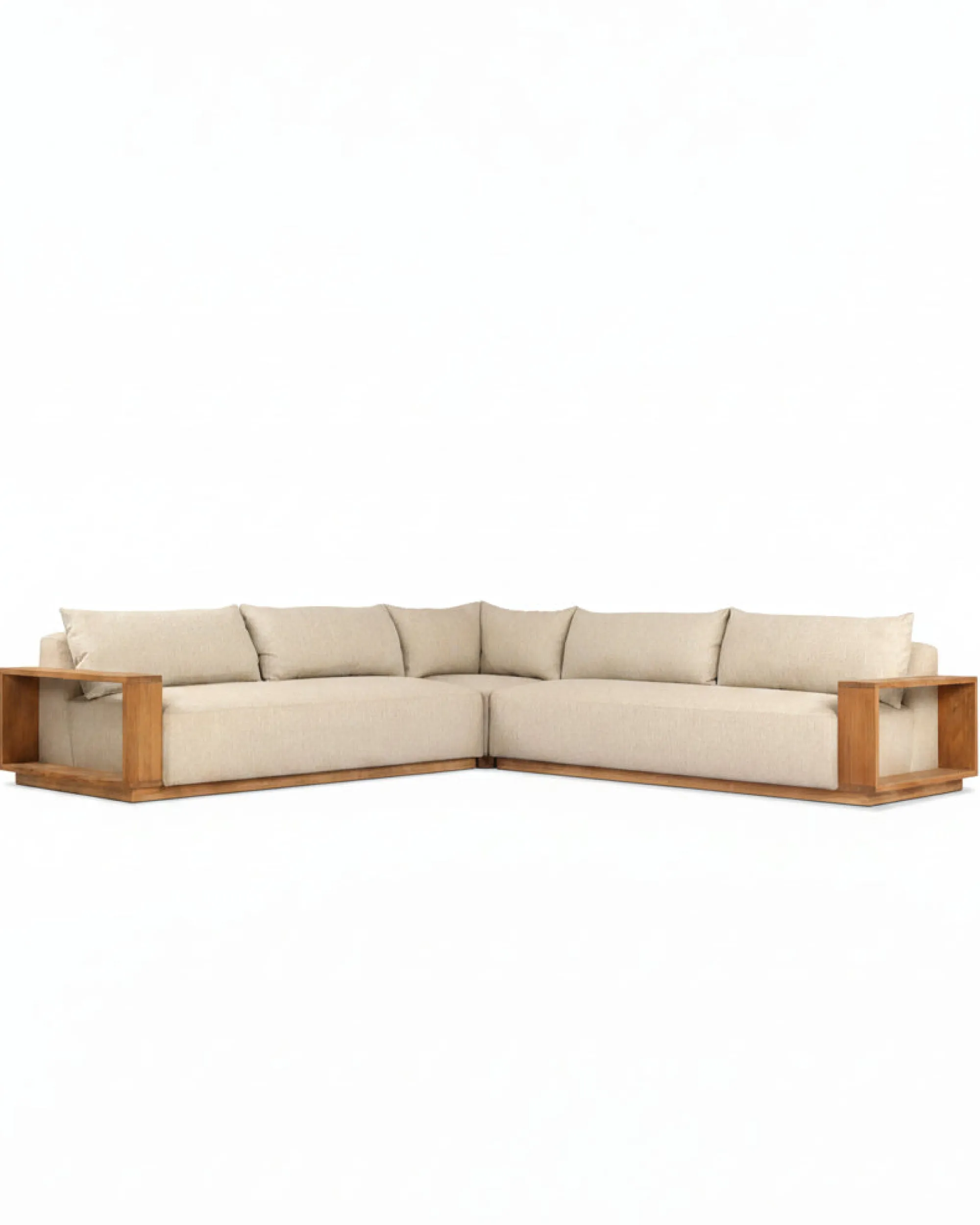 VND6200 Four Hands, LLC Augustine Outdoor Three-Piece Sectional