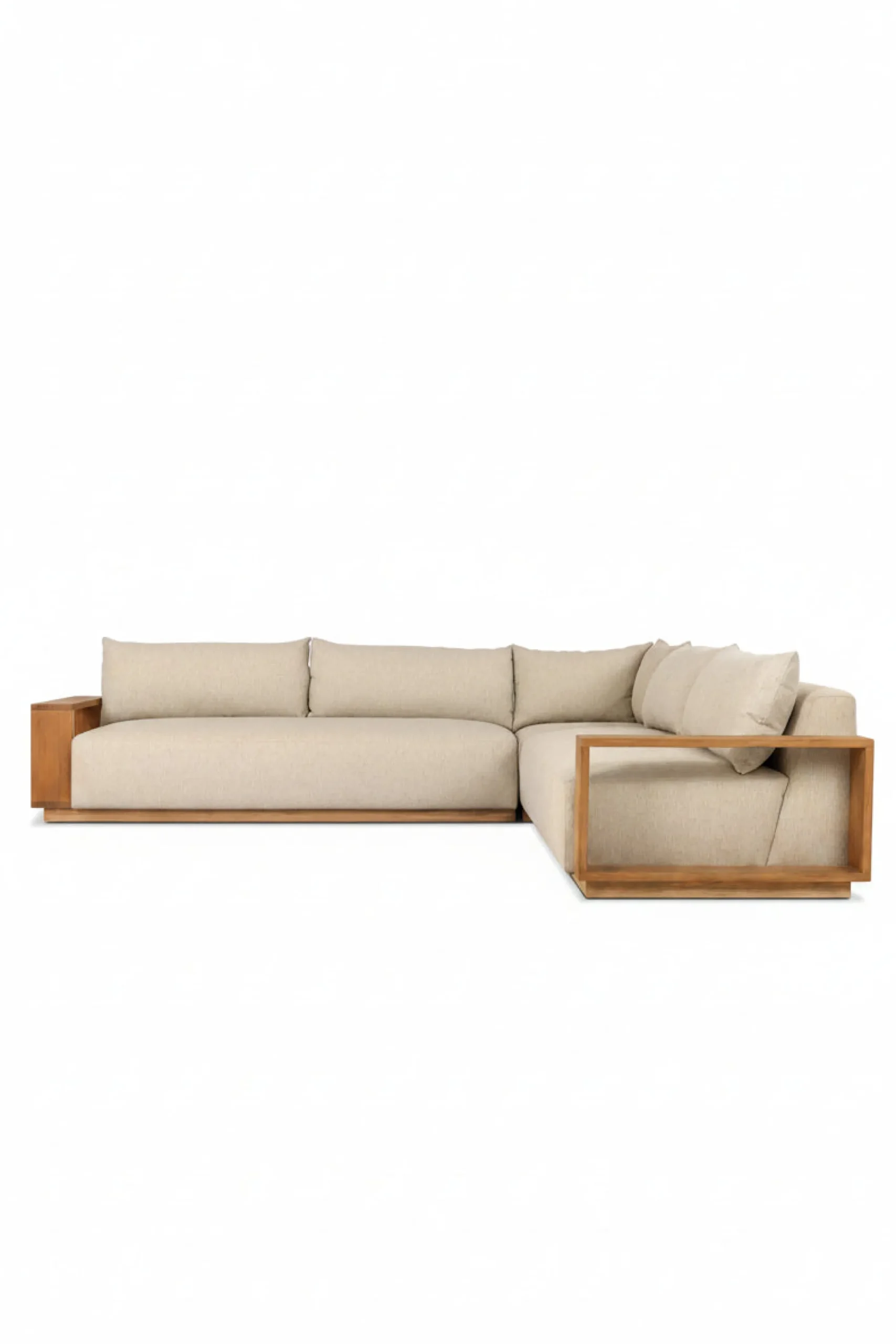 VND6200 Four Hands, LLC Augustine Outdoor Three-Piece Sectional
