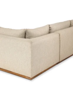 VND6200 Four Hands, LLC Augustine Outdoor Three-Piece Sectional