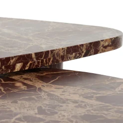 VND6200 Four Hands, LLC Aurora Marble Nesting Coffee Table