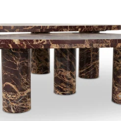 VND6200 Four Hands, LLC Aurora Marble Nesting Coffee Table
