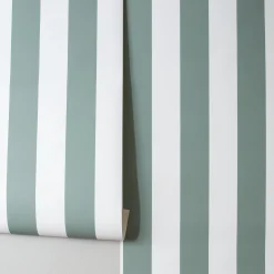 VND2730 York Wallcoverings Awning Stripe Wallpaper