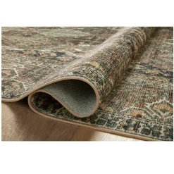VND0086 Loloi Inc Banks Spice Blue Rug