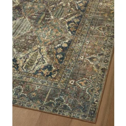 VND0086 Loloi Inc Banks Spice Blue Rug