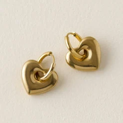 VND8676 Kozakh Incorporated Bardi Heart Earrings