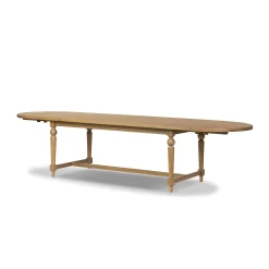 VND6200 Four Hands, LLC Beau Oval Extension Dining Table