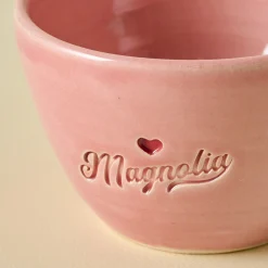 VND0162 Black Oak Art Black Oak Artisan Magnolia Heart Mug