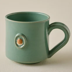 VND0162 Black Oak Art Black Oak Magnolia Table Pancake Mug