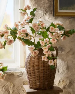 VND0092 Melrose International, LLC Blake Woven Rattan Jug Vase