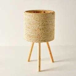 VND0092 Melrose International, LLC Bleached Woven Plant Stands