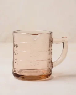 VND6967 S Gopal Overseas Blush One Cup Glass Measuring Cup