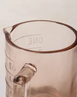 VND6967 S Gopal Overseas Blush One Cup Glass Measuring Cup