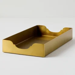 VND6624 GULATI EXPORTS Brass Vanity Tray