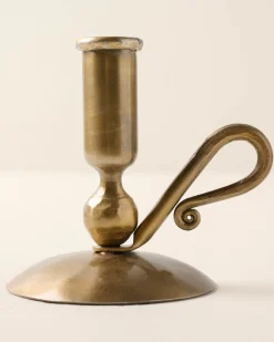 VND0092 Melrose International, LLC Brass Wright Taper Holder