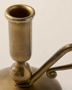 VND0092 Melrose International, LLC Brass Wright Taper Holder