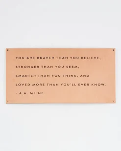 VND3296 Labworx Core, LLC Braver than Leather Sign
