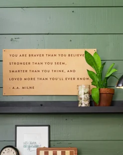 VND3296 Labworx Core, LLC Braver than Leather Sign