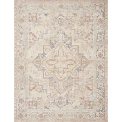 VND0086 Loloi Inc Carlisle Beige Slate Rug