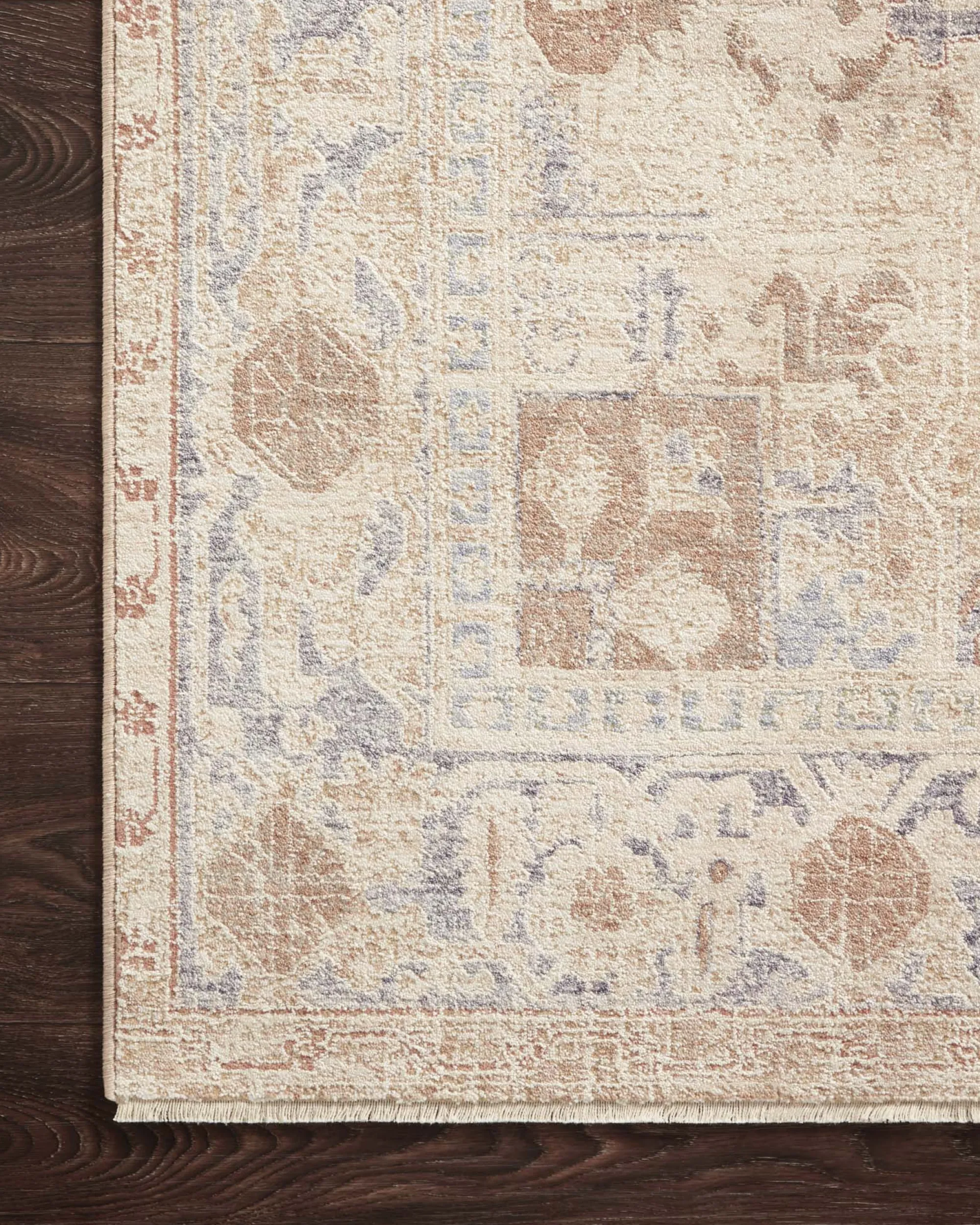 VND0086 Loloi Inc Carlisle Beige Slate Rug