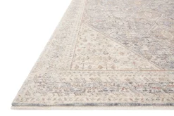 VND0086 Loloi Inc Carlisle Blue Ivory Rug