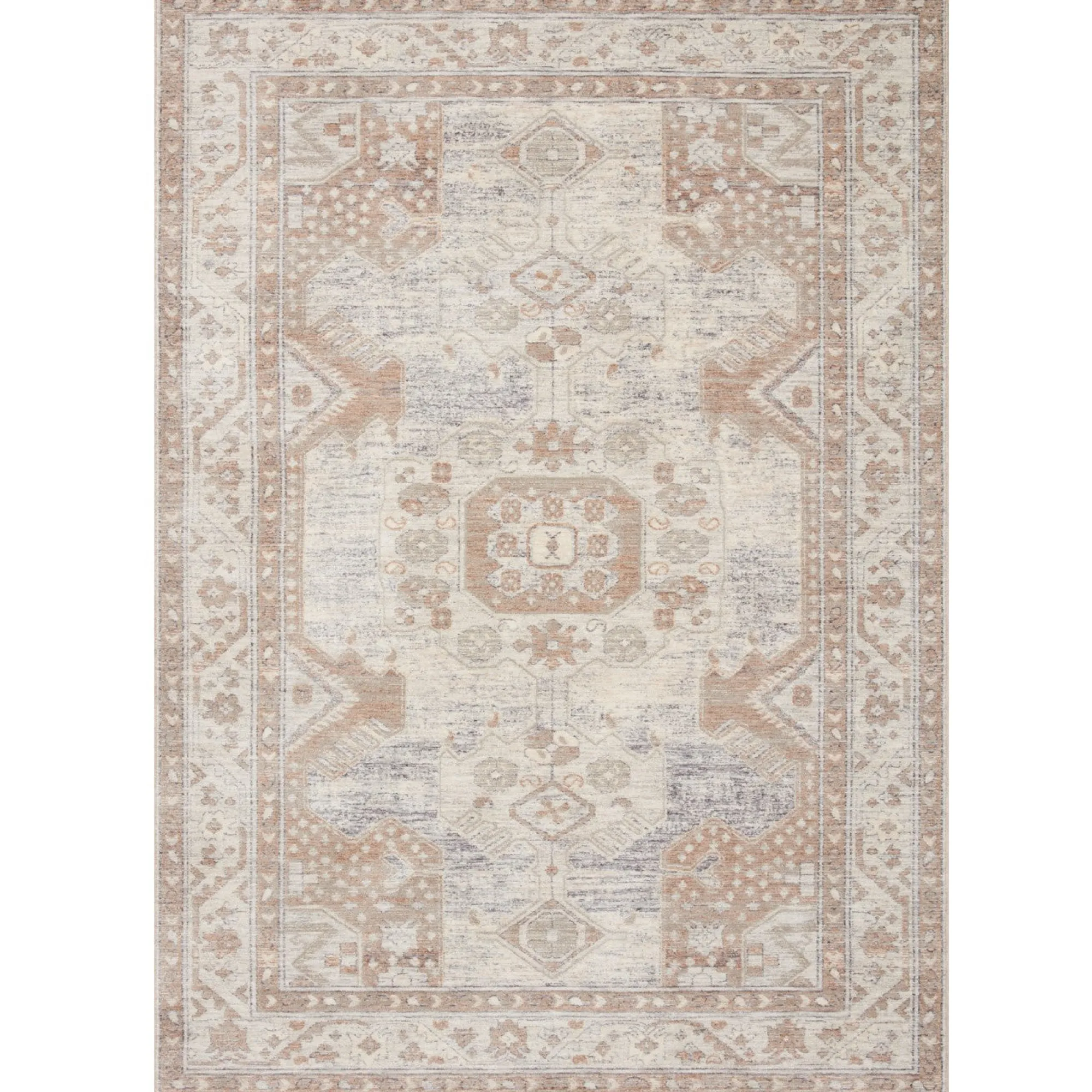 VND0086 Loloi Inc Carlisle Ivory Taupe Rug