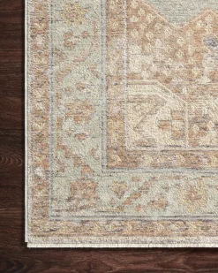 VND0086 Loloi Inc Carlisle Seafoam Taupe Rug