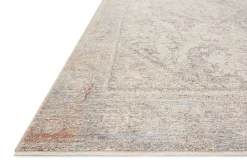 VND0086 Loloi Inc Carlisle Slate Ivory Rug