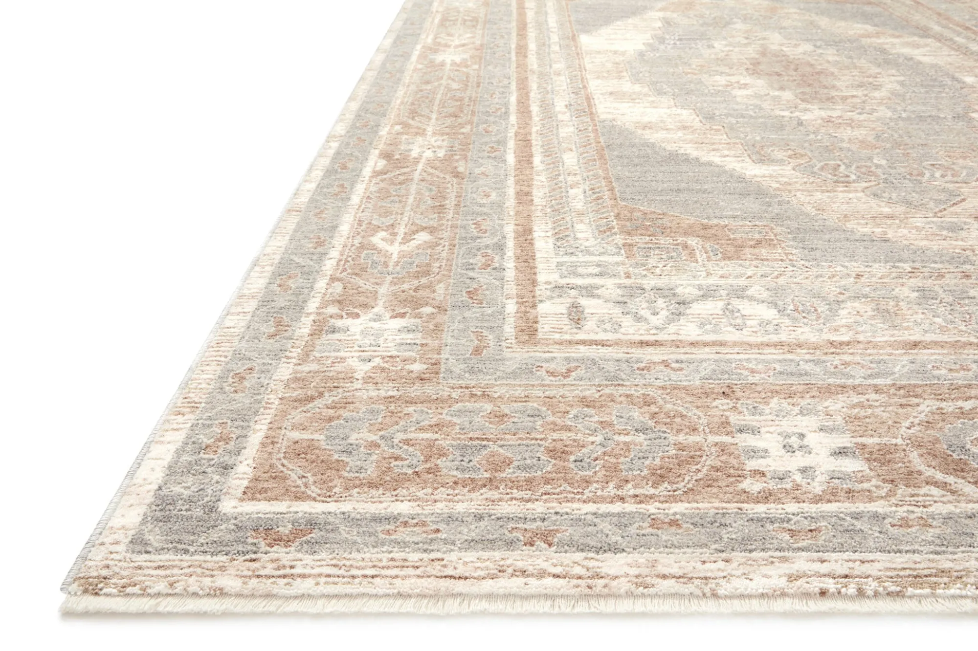 VND0086 Loloi Inc Carlisle Slate Taupe Rug