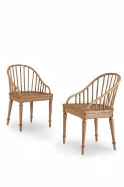 VND6475 StyleCraft Home Collection Carlotta Dining Chairs (Set of 2)