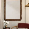 VND8122 R R INDUSTRIES Caroline Carved Wood Mirror