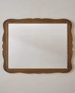 VND8122 R R INDUSTRIES Caroline Carved Wood Mirror