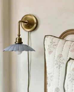 VND8010 Decodesign Interior Carolyn Enamel Plug-in Sconce